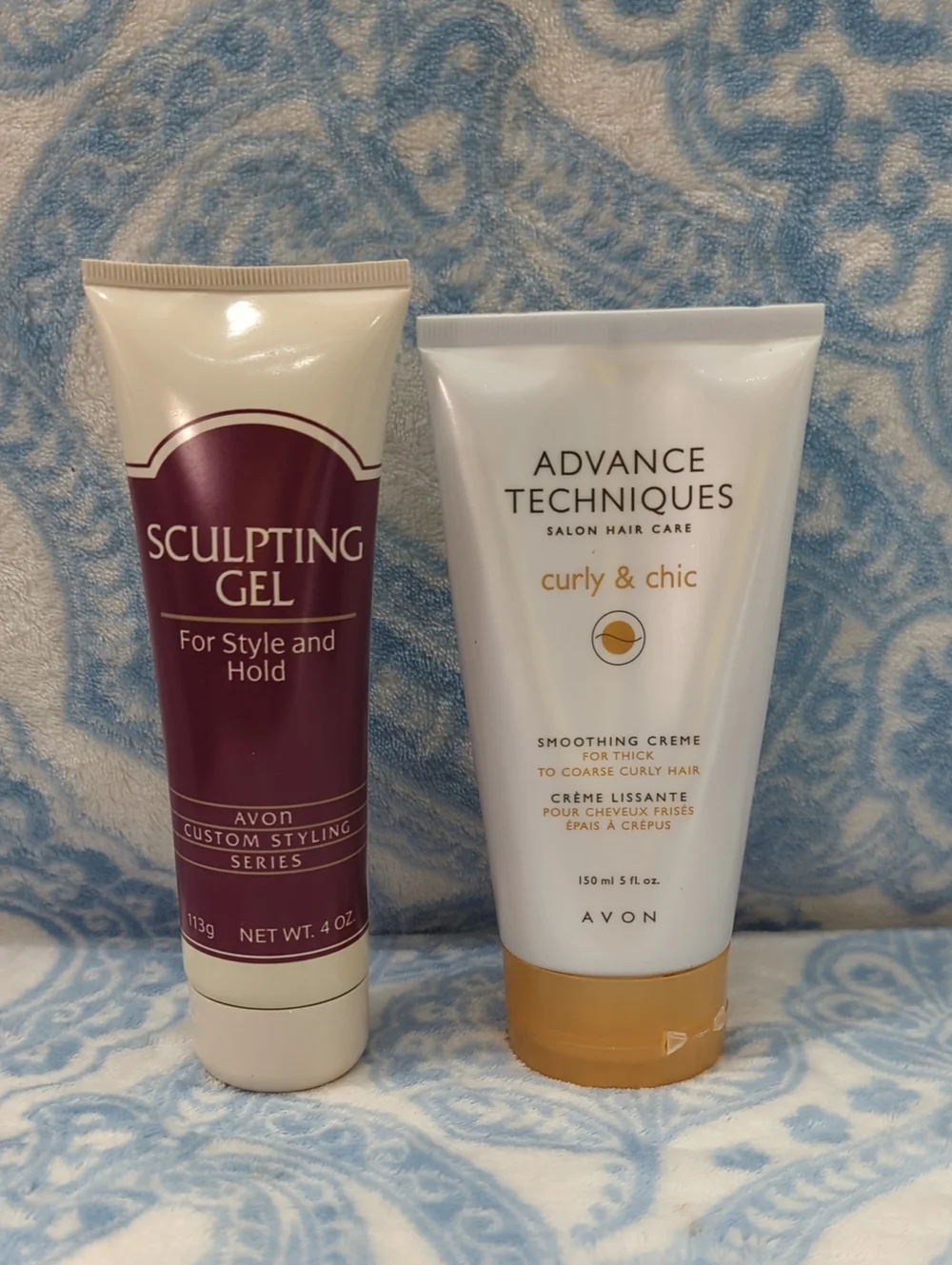 Avon Smoothing Cream & Sculpting Gel — For Style and Hold